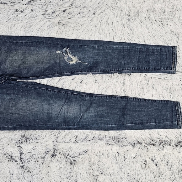 LEVI'S | 710 SUPER SKINNY DISTRESSED JEANS \\ SIZE 27\28 WAIST WOMENS - Picture 5 of 11